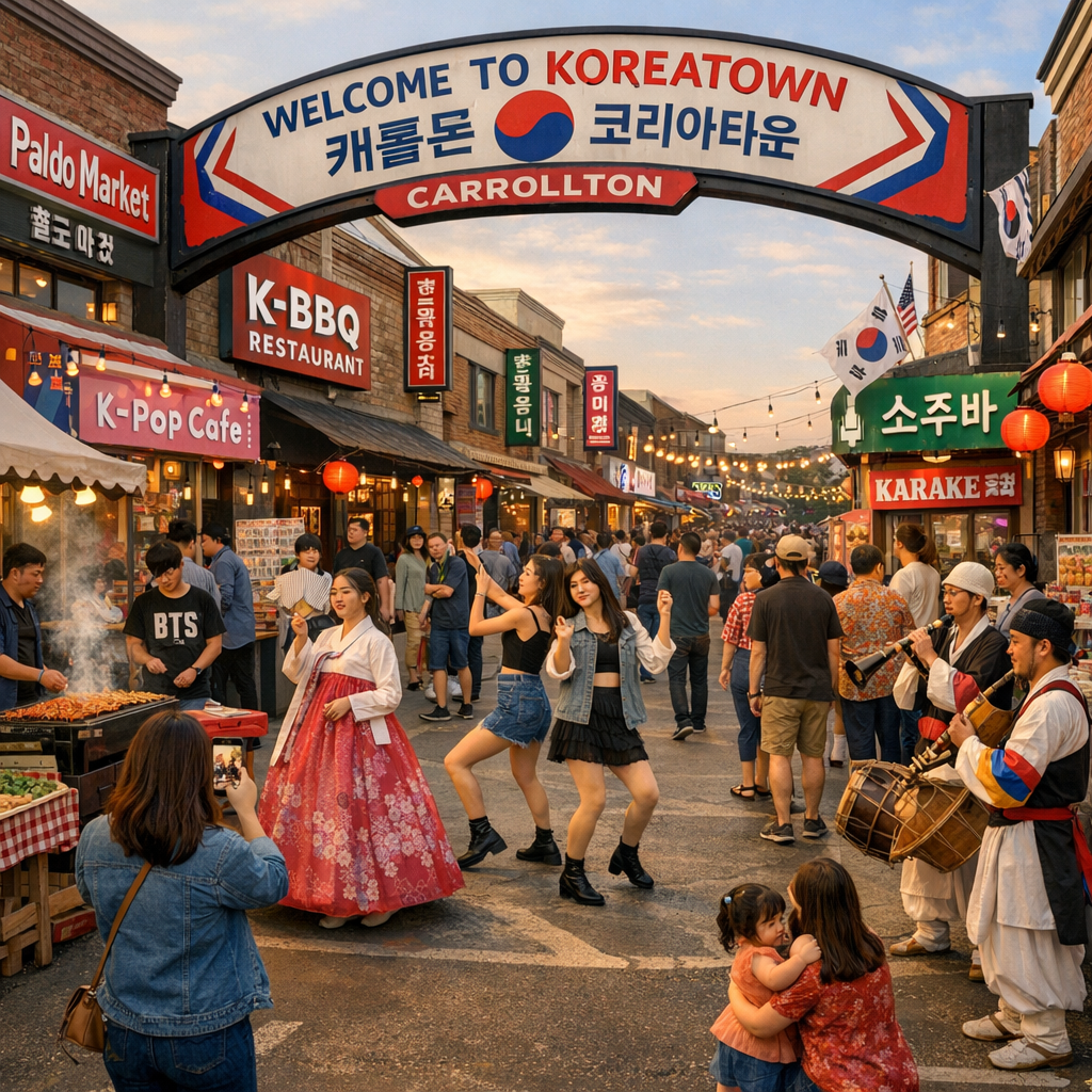 Carrollton’s Koreatown: A Vibrant Community with Global Ties